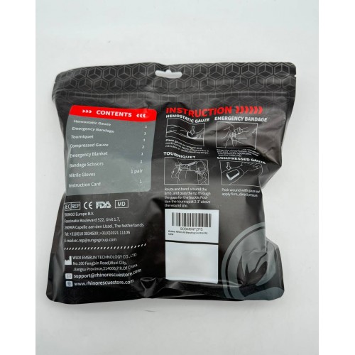 Комплект для остановки кровотечений «Bleeding Control Kit» Rhino Rescue в Томске