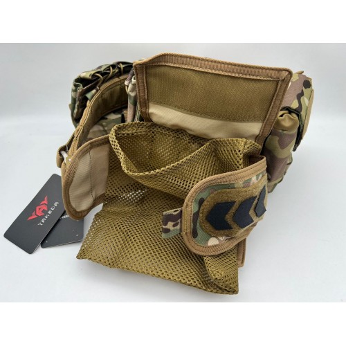 Пояс разгрузочный YAKEDA тактический с подсумками в Томске