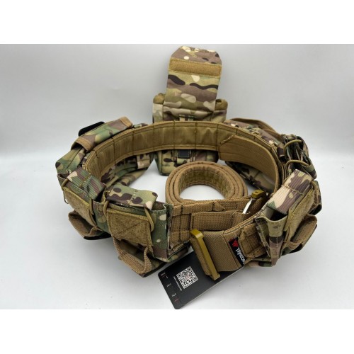 Пояс разгрузочный YAKEDA тактический с подсумками в Томске