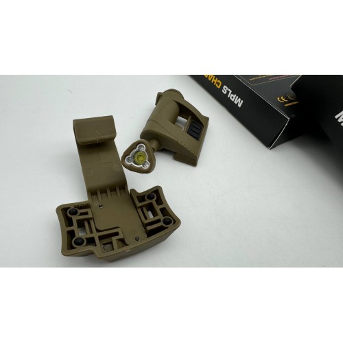 Нашлемный тактический фонарь MPLS Charge аккумуляторный в Томске