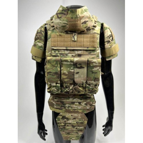 Разгрузка / плитник “UNIVERSAL ARMOR” + чехол для защиты плеч + чехол напашника + чехол для защиты шеи (без баллистики) в Томске