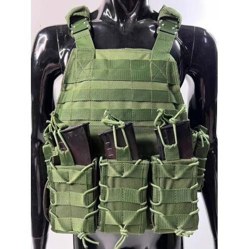 Тактический разгрузочный жилет/плитник с подсумками на molle . Быстросъёмный cobra / fast Drop в Томске