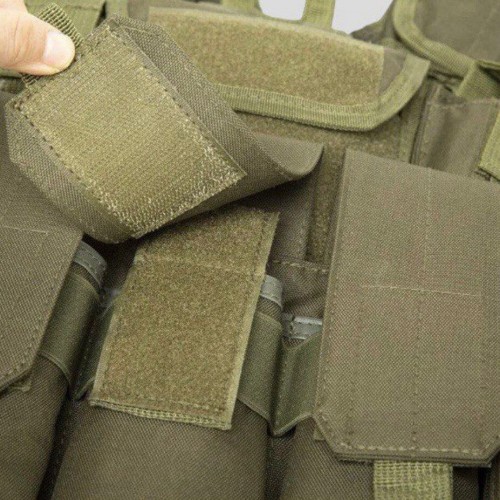 Тактический разгрузочный жилет «5 / пять карманов» с подсумками Tactical Molle Plate Carrier для съемных бронепластин в Томске