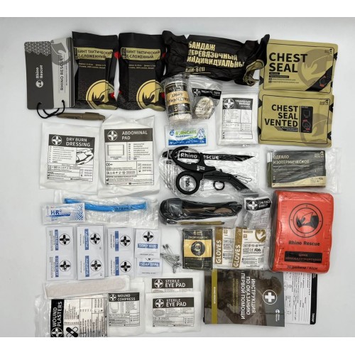 Военная тактическая аптечка “RHINO RESCUE” 30в1 в Томске