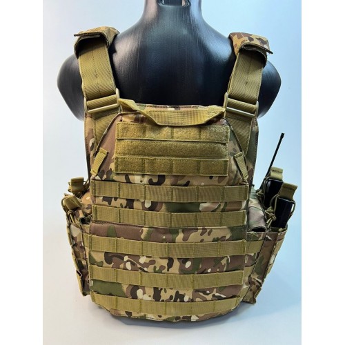 Жилет (плитник быстросъёмный/разгрузка) с возможностью установки боковых плит или боковых баллистических пакетов в Томске