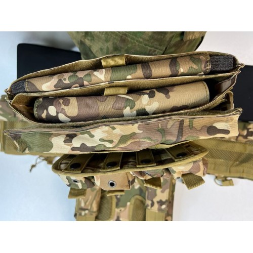 Жилет (плитник быстросъёмный/разгрузка) с возможностью установки боковых плит или боковых баллистических пакетов в Томске